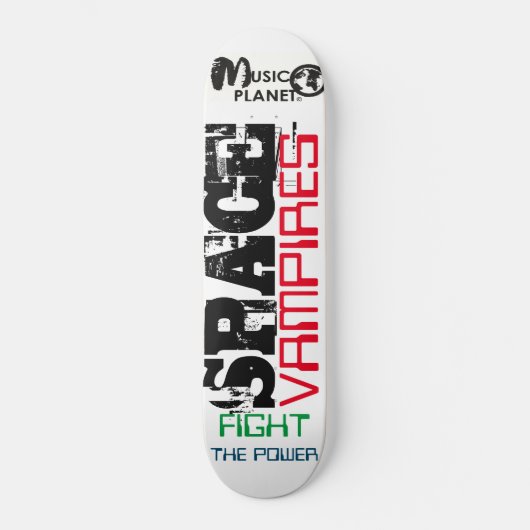 WELTRAUMVAMPIRE /TST Skateboard (Vorderseite)