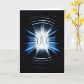 Weltraumverkehr Karte (Gelbe Blume)