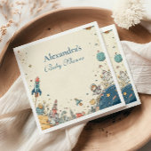 Weltraumwagendusche Serviette