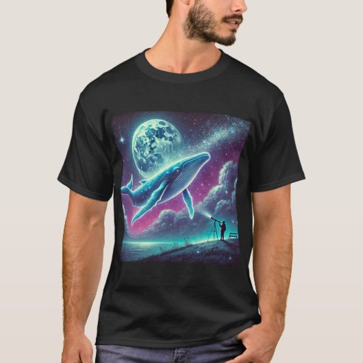 Weltraumwal T-Shirt (Vorderseite)