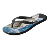 Weltraumwanderung Badesandalen (Schrägansicht)