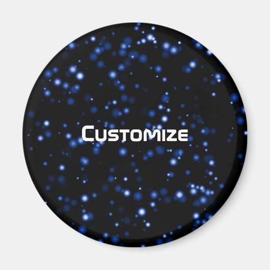 Weltraumwanderung - Vorlage Magnet (Vorne)