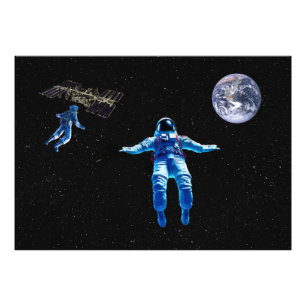 Weltraumwandler Fotodruck