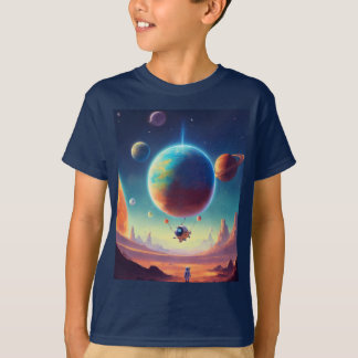 Weltraumwelt T-Shirt