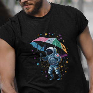 Weltraumwetter Abstrakt Astronaut Star Storm Kid's T-Shirt