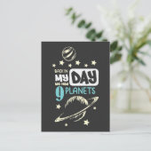 Weltraumwissenschaft Planet Astronomie Pluto Joke Postkarte (Stehend Vorderseite)