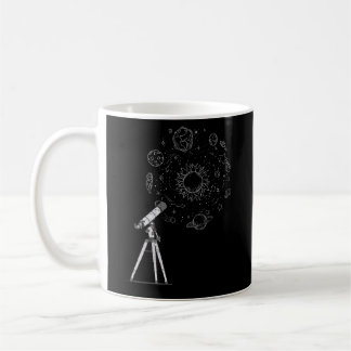 Weltraumwissenschaft Teleskop Astronomin Galaxy St Kaffeetasse