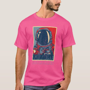 Weltraumwissenschaftler Astronomie Retro Future As T-Shirt