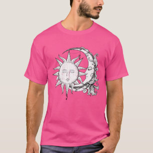 Weltraumwissenschaftler Himmelskörper Sonne Mond S T-Shirt