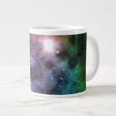 Weltraumwolken Jumbo-Tasse (Vorderseite Rechts)
