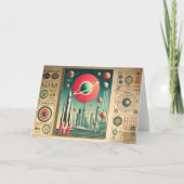 Weltraumzeitalter Koordiniert Alien Relic Karte (Vorderseite)