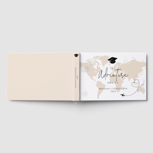 Weltreise-Abenteuer beginnt Abschluss Gästebuch (Voll)