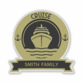 Weltreise Aufkleber (Vorderseite)