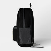 Weltreise Bedruckter Rucksack (Rechts)
