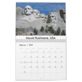 Weltreise Calander Kalender (Feb 2027)