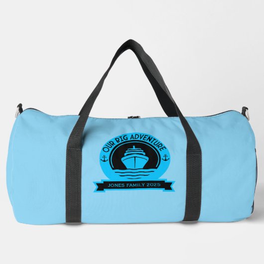 Weltreise Duffle Bag (Vorderseite)