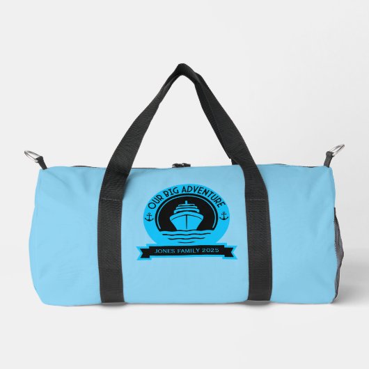 Weltreise Duffle Bag (Vorderseite)