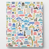 Weltreise Fotoplatte (Vorderseite)