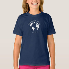Weltreise - Girls Navy - T - Shirt
