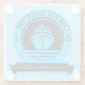 Weltreise Glasuntersetzer (Rückseite)