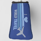 Weltreise Golf Headcover (Rotieren 90)