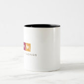 Weltreise-Holdings Zweifarbige Tasse (Mittel)