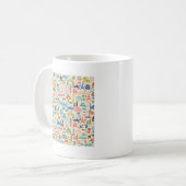 Weltreise Kaffeetasse (Vorderseite Links)