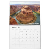 Weltreise Kalender (Feb 2027)