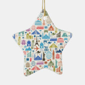 Weltreise Keramik Ornament (Rechts)