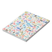 Weltreise Notizblock (Rotiert)