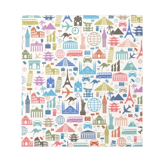 Weltreise Notizblock (Vorderseite)