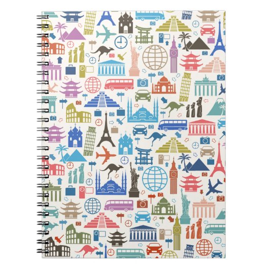 Weltreise Notizblock (Vorderseite)