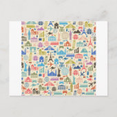 Weltreise Postkarte (Vorderseite)