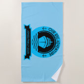 Weltreise Strandtuch (Vorderseite)