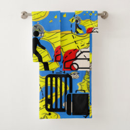 Weltreisende Badhandtuch Set