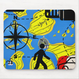 Weltreisende Mousepad