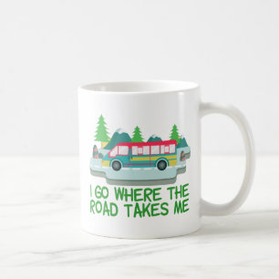Weltreisende RV Camper Road Trip Urlaub Kaffeetasse