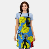 Weltreisende Schürze (Getragen)