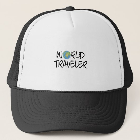 Weltreisende Truckerkappe (Vorderseite)