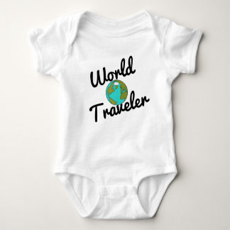 Weltreisender Baby Strampler
