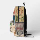 Weltreisender Bedruckter Rucksack (Rechts)