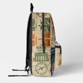 Weltreisender Bedruckter Rucksack (Links)