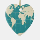 Weltreisender Keramikornament (Rechts)