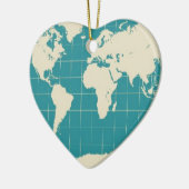 Weltreisender Keramikornament (Links)