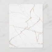 Weltrekord für Hochzeitstag Gold Entfernbares Herz Begleitkarte (Rückseite)