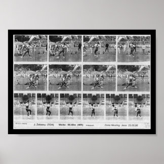 Weltrekord Javelin Poster