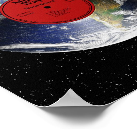 Weltrekord Poster (Ecke)