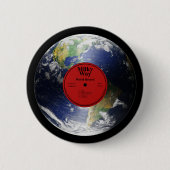 Weltrekord - Schaltfläche Button (Vorderseite)