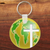 Weltrettung Schlüsselanhänger (Vorderseite)