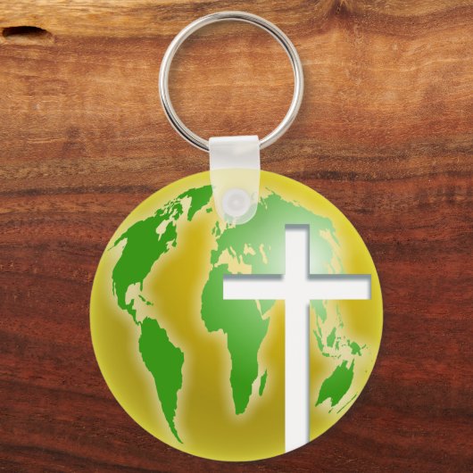 Weltrettung Schlüsselanhänger (Vorderseite)